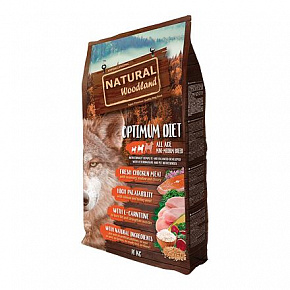 Natural Woodland Optimum Diet Mini,Medium/indyk,kurczak/10 kg Natural Woodland Optimum Diet Mini,Medium/indyk,kurczak/10 kg