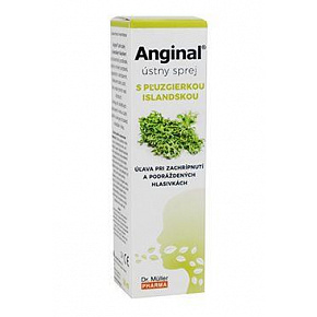 Dr.Muller Anginal spray do ust z islandzkim porostem.porostem 30ml Dr.Muller Anginal spray do ust z islandzkim porostem.porostem 30ml