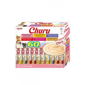 Przysmak Inaba Churu cat Tuńczyk 6 smaków 60 tub 840 g Przysmak Inaba Churu cat Tuńczyk 6 smaków 60 tub 840 g