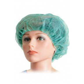 Czepek operacyjny BARET Standard 56cm zielony 100 szt.