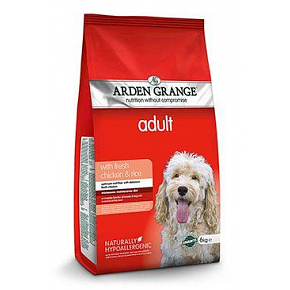 Arden Grange Dog Adult z świeżym kurczakiem i ryżem 6kg