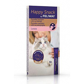 Feliway Happy Snack Łosoś 6x15g