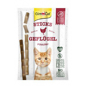 GimCat Sticks drób&wątroba 4 sztuki GimCat Sticks drób&wątroba 4 sztuki