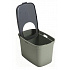 WC dla kota Top Cat 59x39x38,3cm, oliwkowo zielony