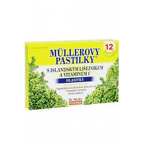 Dr.Muller Pastylki z Porostem Islandzkim 12 szt. Dr.Muller Pastylki z Porostem Islandzkim 12 szt.