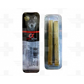 Przysmak Alphaspirit dog Pałeczki wątrobiane 4x10 g
