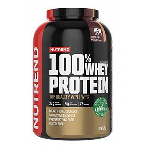 Nutrend Whey Protein 100% czekolada+orzech laskowy.orzech 2250g