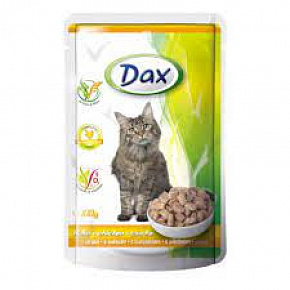 DAX saszetka dla kotów Kurczak 100g DAX saszetka dla kotów Kurczak 100g