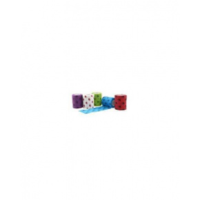 Bandaż KRUUSE Fun-Flex Christmas 5 cm x 4,5 m, 10 szt.