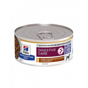 HILLS Diet Canine Stew i/d Low Fat z Kurczakiem i Warzywami mini puszka 156 g