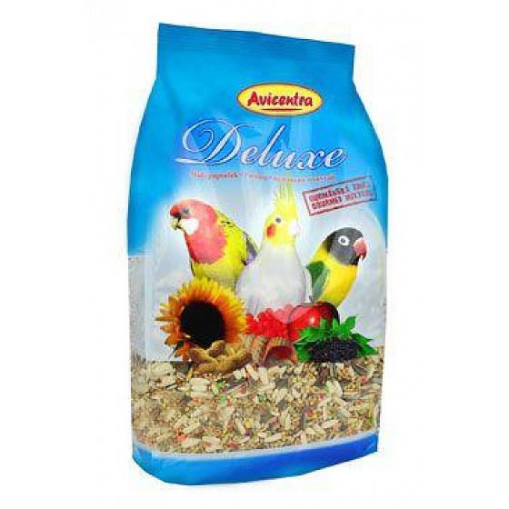 Avicentra Deluxe mały i średni papuga 1kg
