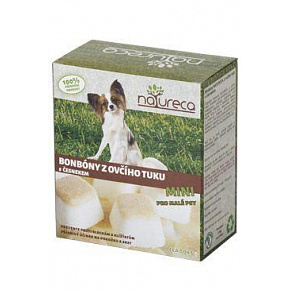 NATURECA Cukierki z tłuszczu owczego z czosnkiem Mini 250g