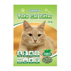 Ściółka Smarty Tofu Cat Litter-Green Tea 2,8kg/6l