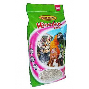 Avicentra drewniane podłoże 20l