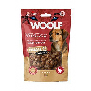 WOOLF WildDog przysmak Twisties Quail&Cod 100g
