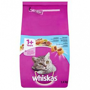 Mars WHISKAS Adult z tuńczykiem 1,4 kg