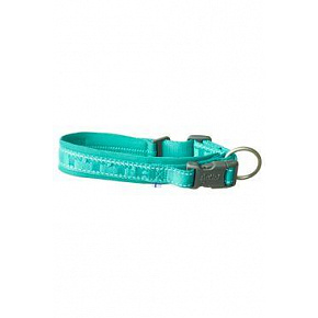 Obroża Hurtta Casual ECO pawia zieleń 40-50cm