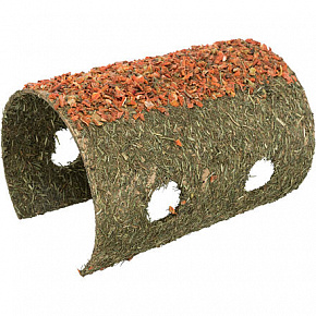 Jaskinia wykonana z płatków zbożowych i marchewki 21 x 16 x 30 cm 800 g
