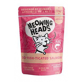 MEOWING HEADS So-fish-ticated Salmon saszetka 100g