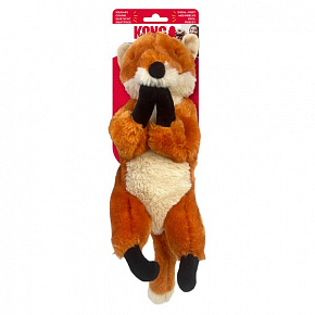 Zabawka Kong Dog Wild Low Stuff Fox Lis z piszczałką M poliester