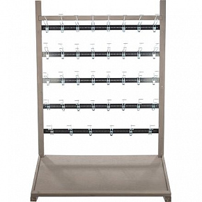 Snack Bar na produkty do zawieszenia 127 × 185 × 57 cm, drewno/metal