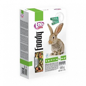 LOLO Foody kompletna karma dla królików 500 g pudełko