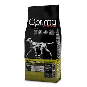 Optima Nova Dog GF Adult Digestive Rabbit&Potato 2kg Optima Nova Dog GF Adult Digestive Rabbit&Potato 2kg