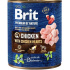 Brit Premium by Nature dog Chicken with Hearts 6 x 800 g puszka