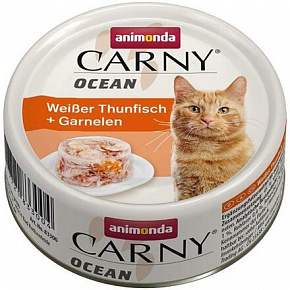 ANIMONDA puszka CARNY Ocean - tuńczyk + krewetki 80g