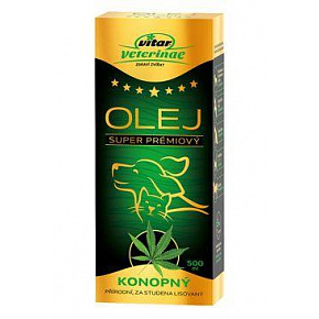 VITAR Veterinae Olej konopny 500ml VITAR Veterinae Olej konopny 500ml