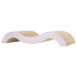 JUNIOR drapak falisty karton 38 x 7 x 18 cm jasny liliowy/miętowy