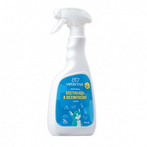 VETERINOL roztwór pielęgnacyjny i dezynfekujący, spray 500ml
