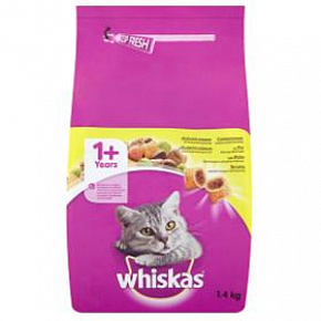 Mars WHISKAS Adult z kurczakiem 1,4 kg Mars WHISKAS Adult z kurczakiem 1,4 kg