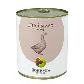 BOHEMIA MASO Gęś we własnym sosie 800g