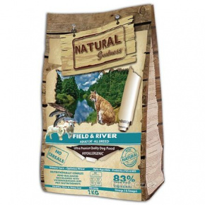 Natural Greatness Field,River Cat Recipe /łosoś,jagnięcina/ 600 g