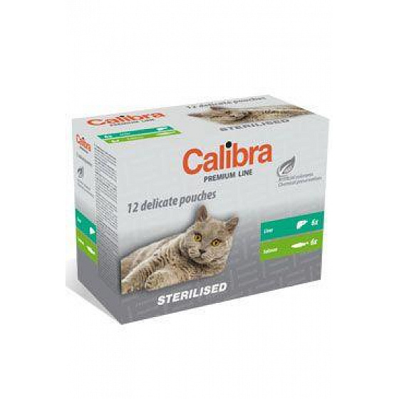 Calibra Cat saszetka Premium Steril. multipak 12x100g