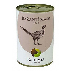 BOHEMIA MASO Bażant we własnym sosie 400g BOHEMIA MASO Bażant we własnym sosie 400g