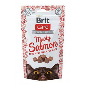 Brit Care Cat Snack Mięsisty Łosoś 50g