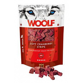 Przysmak Woolf Dog Cranberry Soft Strips 100 g