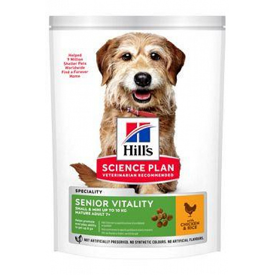 Hill's Can. SP Adult 7+Small&Mini Senior Vit Chick 6kg