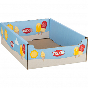 Skrzynka do stojaka, karton w designie ICE CREAM, 24.5 × 10.4 × 34.5 cm - OFERTA LIMITOWANA
