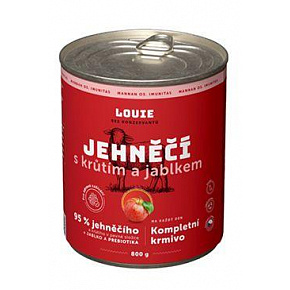 Louie Dog konserwa. Jagnięcina z indykiem, jabłka, prebiotyki 800g
