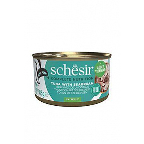 Schesir Cat konserwa. Dorosły tuńczyk/dorada 85g