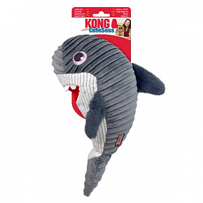 Zabawka Kong Dog Cuteseas® Rufflez Shark rekin z piszczałką M/L poliester