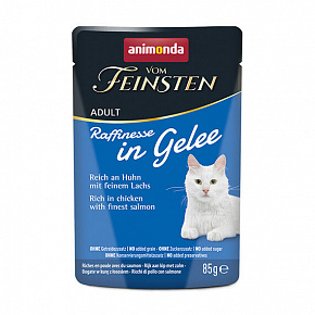 ANIMONDA VF Raffinesse w galarecie - kurczak i łosoś, 85 g