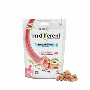 I´M DIFFERENT SNACK szynka - liofilizowany przysmak, 40 g I´M DIFFERENT SNACK szynka - liofilizowany przysmak, 40 g