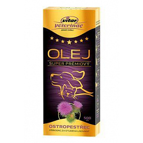 Olej ostropestrecowy VITAR Veterinae 500 ml Olej ostropestrecowy VITAR Veterinae 500 ml