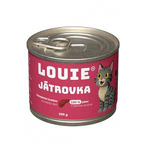 Louie Cat konserwa. Wątróbka z prebiotykami 200g