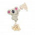 Koala na bawełnianej linie z dźwiękiem 10/24 cm, lateks, HipHop Dog