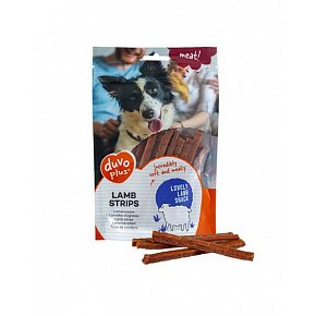 Przysmak DUVO+ Paski jagnięce 80 gr